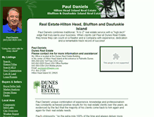 Tablet Screenshot of pauldanielshiltonhead.com